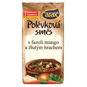ARAX PS Fazole mungo a žlutý hrách 160 g