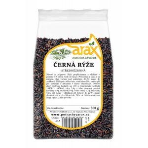 ARAX Rýže černá střednězrnná 300 g