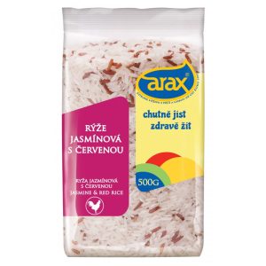 ARAX Rýže jasmínová s červenou rýží 500 g