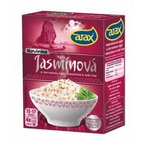 ARAX Varné sáčky – Rýže jasmínová s červenou rýží 480 g