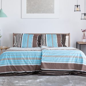 B.E.S. – Petrovice, s.r.o. Bavlněné krepové povlečení české výroby – Ferrara Rozměr: 140 x 220 + 70 x 90