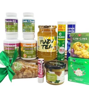 Zdravýkoš Vitamínový balíček Zdravý koš se zázvorem v dárkové krabici