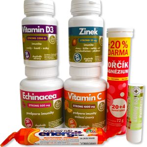 Zdravýkoš Vitamínový balíček Zdravý koš Komplet s balzámem