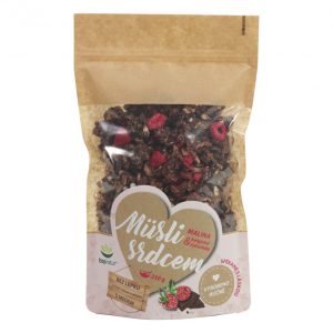 TOPNATUR Müsli Malina& Belgická čokoláda 250 g