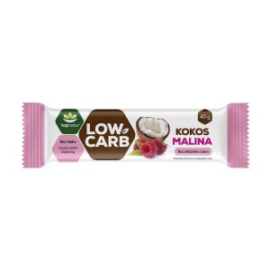 TOPNATUR LOW CARB tyčinka kokos malina 40 g