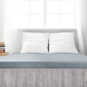 B.E.S. – Petrovice, s.r.o. Jersey prostěradlo s elastanem Lycra – Šedá Rozměr: 90 x 200