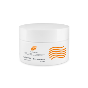 Aromatica Bebutter Šlehané BIO bambucké máslo rakytník s pomerančem 200 ml