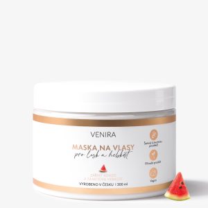 VENIRA maska na vlasy pro lesk a hebkost, meloun, 300 ml