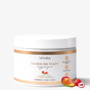 VENIRA vyživující maska na vlasy, mango-liči, 300ml