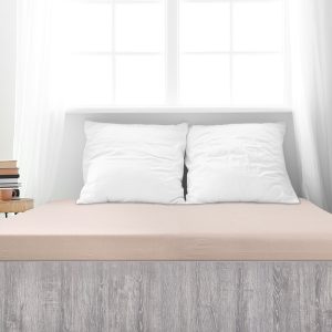 B.E.S. – Petrovice, s.r.o. Jersey prostěradlo s elastanem Lycra – Kávová Rozměr: 120 x 200