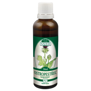 NADĚJE-PODHORNÁ Tinktura z pupenů – Ostropestřec mariánský 50 ml
