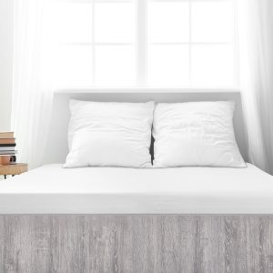 B.E.S. – Petrovice, s.r.o. Prostěradlo Jersey česaná bavlna MAKO – Bílá Rozměr: 90 x 200