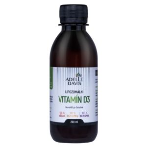 Adelle Davis Lipozomální Vitamín D3 200 ml