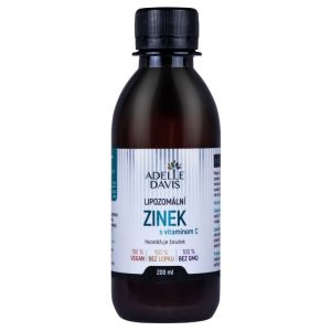 Adelle Davis Lipozomální Zinek 15 mg (s vitamínem C) 200 ml