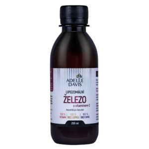 Adelle Davis Lipozomální Železo (s vitamínem C) 200 ml