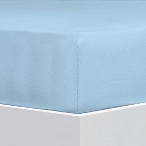 Prostěradlo Florella Fein Jersey 55 Hellblau Zvolte jeden rozměr prostěradla: 120×200 cm
