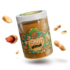 LIFELIKE Arašídový krém křupavý 1000 g