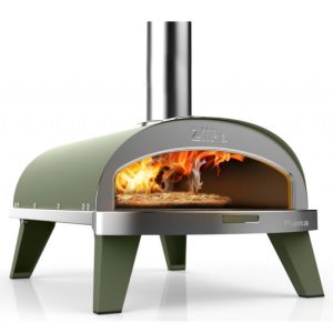 Pec na pizzu Piana na dřevo Ziipa – zelená