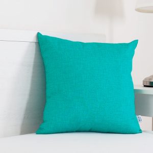 B.E.S. – Petrovice, s.r.o. Dekorační polštářek 45×45 – Zelený tyrkys