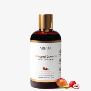VENIRA přírodní šampon proti šedinám, mango a liči, 300 ml