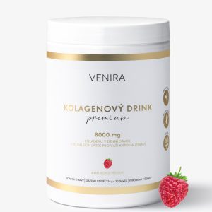 VENIRA PREMIUM kolagenový drink s malinovou příchutí, 324 g