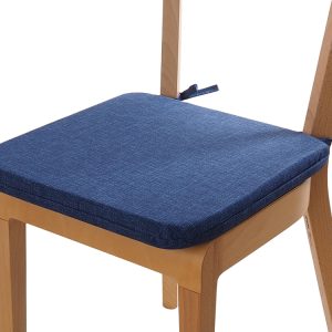 B.E.S. – Petrovice, s.r.o. Sedák 40 x 40 cm se šňůrkami – Modrý