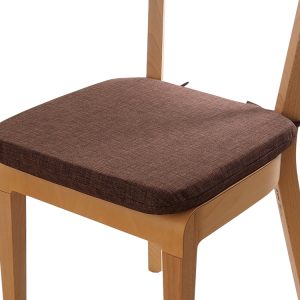 B.E.S. – Petrovice, s.r.o. Sedák 40 x 40 cm se šňůrkami – Hnědý