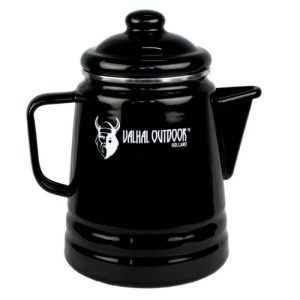 Smaltovaná konvice na kávu – perkolátor Valhal Outdoor