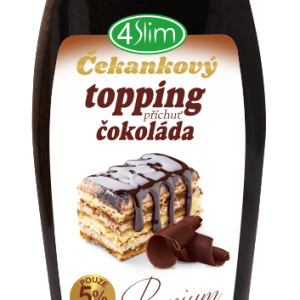 4Slim KAUMY Čekankový topping čokoláda 330 g