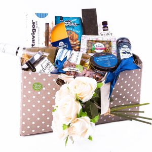 Zdravýkoš Dárkový koš KABELKA PIKNIK