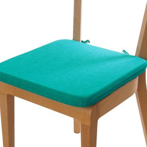 B.E.S. – Petrovice, s.r.o. Sedák 40 x 40 cm se šňůrkami – Zelený tyrkys