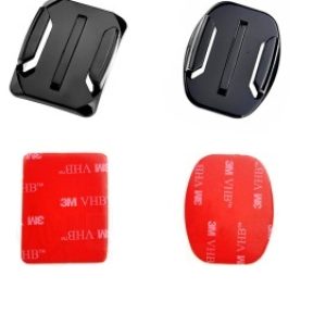 Nalepovací set pro kameru (1x rovný a 1x zakřivený)