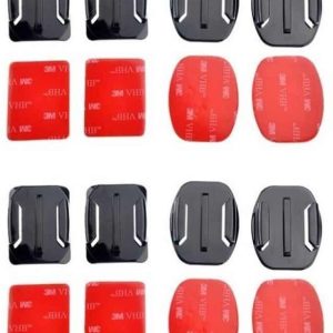 Nalepovací set pro kameru (4x rovný a 4x zakřivený)