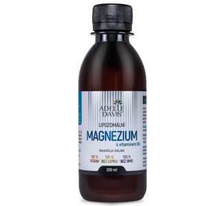 Adelle Davis Lipozomální Magnézium s vitamínem B6, 200 ml