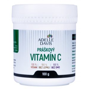 Adelle Davis Vitamín C, práškový, 100g