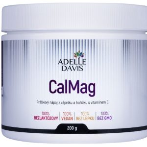 Adelle Davis Vápník + Hořčík + Vitamín C, 200g