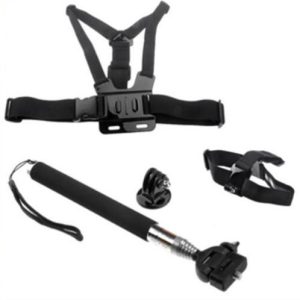 Univerzální sada příslušenství pro akční kamery – 4 kusy