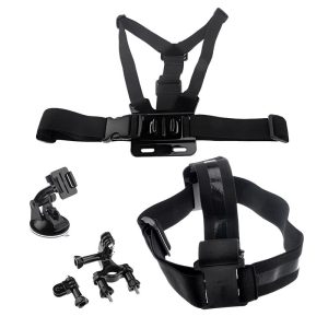 Univerzální sada příslušenství pro akční kamery – 8 kusů