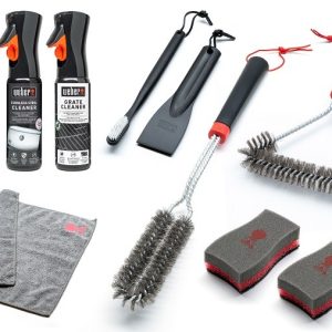 Weber Čistící sada 8 produktů pro plynové grily z ušlechtilé oceli