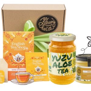 Zdravýkoš Dárková krabička YUZU s medem