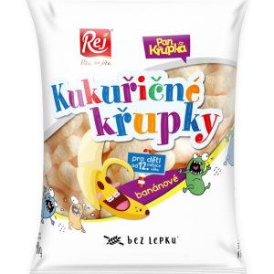 REJ Křupky kukuřičné banánové 40 g