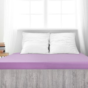 B.E.S. – Petrovice, s.r.o. Prostěradlo Jersey česaná bavlna MAKO – Fialová Rozměr: 120 x 200