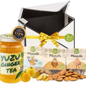 Zdravýkoš Dárková obálka YUZU Zázvor & oříšky
