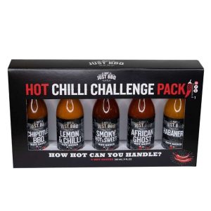 BBQ omáčky Hot chilli challenge 5 x 52ml
