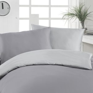 Florella Saténové povlečení Edel Tencel Uni Shadow Rozměr: 70×90 + 140×200 cm