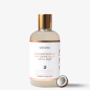 VENIRA přírodní šampon pro objem vlasů – VOLUME BOOSTER, kokos, 300 ml
