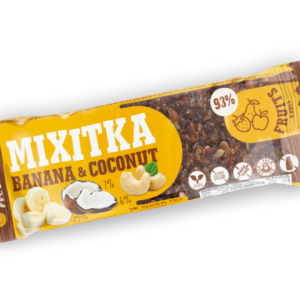 MIXIT Tyčinka Mixitka bez lepku Banán + kokos 46 g