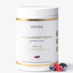 VENIRA PREMIUM kolagenový drink pro vlasy, nehty a pleť, lesní plody, 324 g
