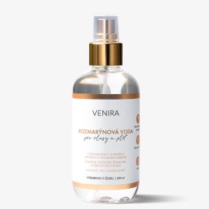 VENIRA rozmarýnová voda / tonikum pro vlasy a pleť, 200 ml