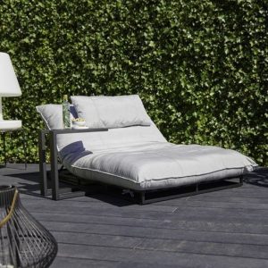Luxusní zahradní lehátko Emma polohovací – Marble